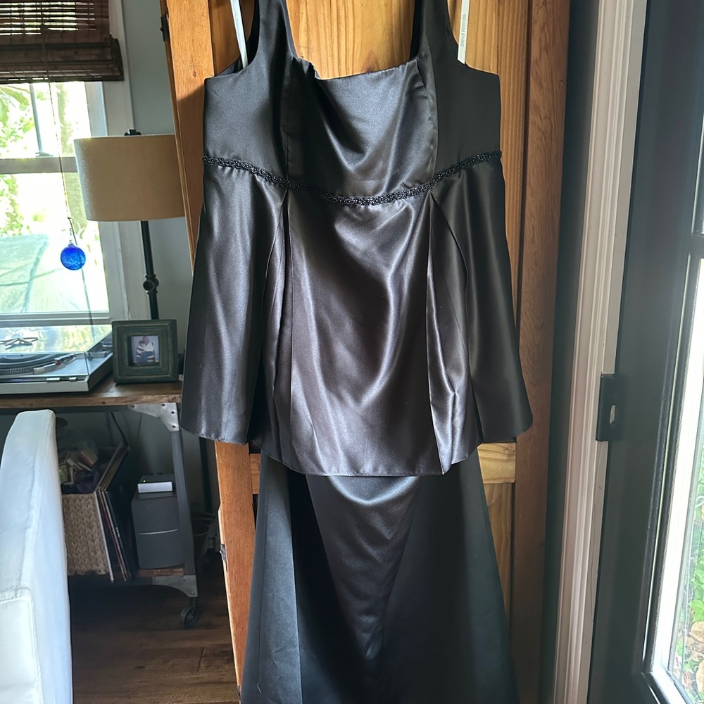 Jordan Black plus size Maternity Dress - formal worn once